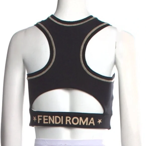 Fendi Crop Top NWOT - Picture 2 of 4